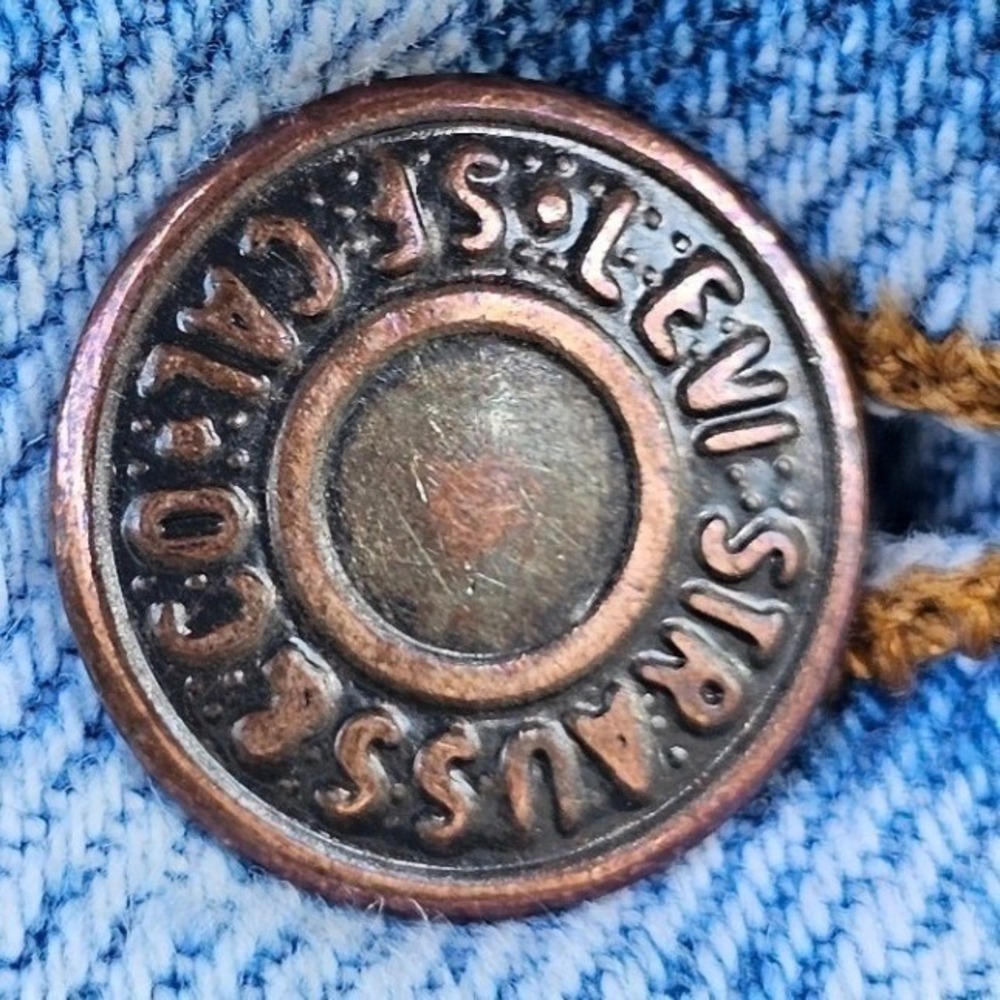 Vintage 90's Levi's 550 Orange Tab Jeans Mens 40x32 (Fits38X31) Relaxed Tapered - Picture 9 of 14